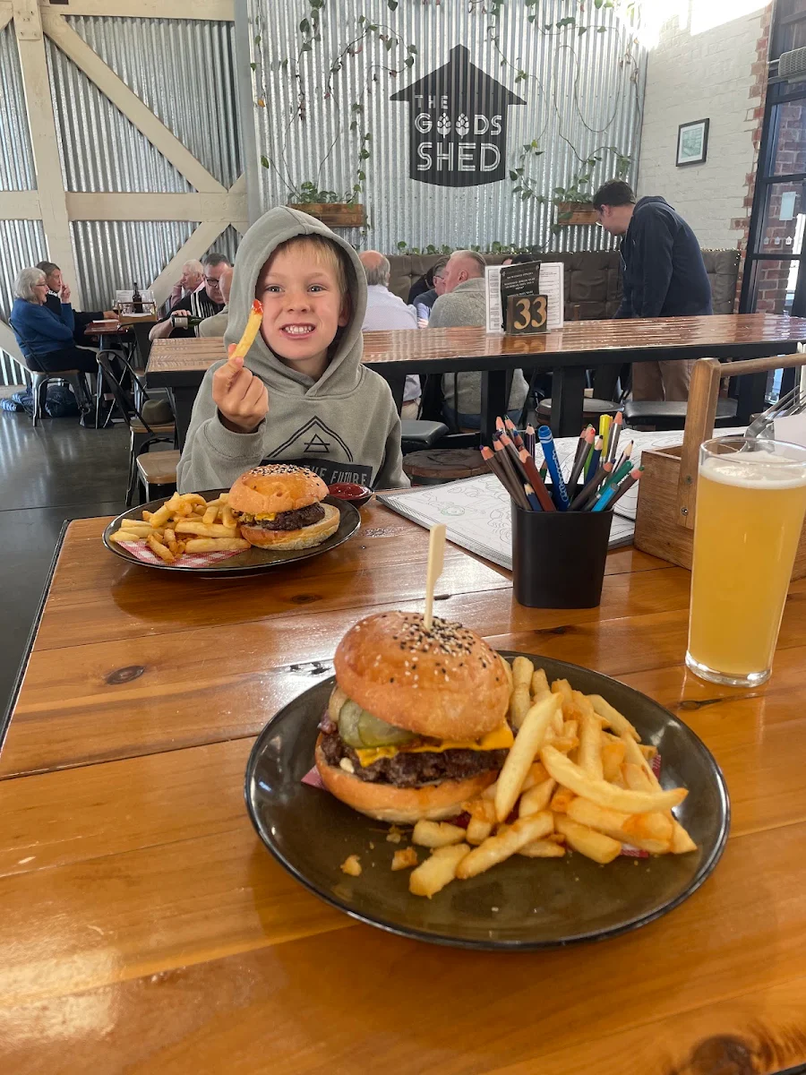 Shed Burger, The Goods Shed