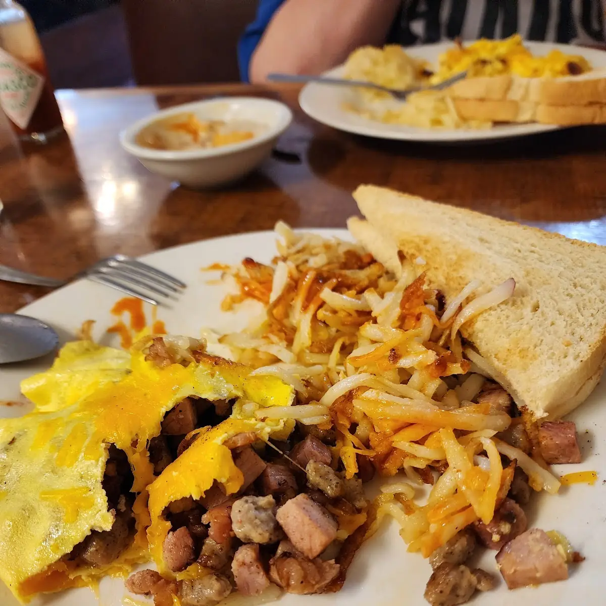 Ham and Cheese Omelette