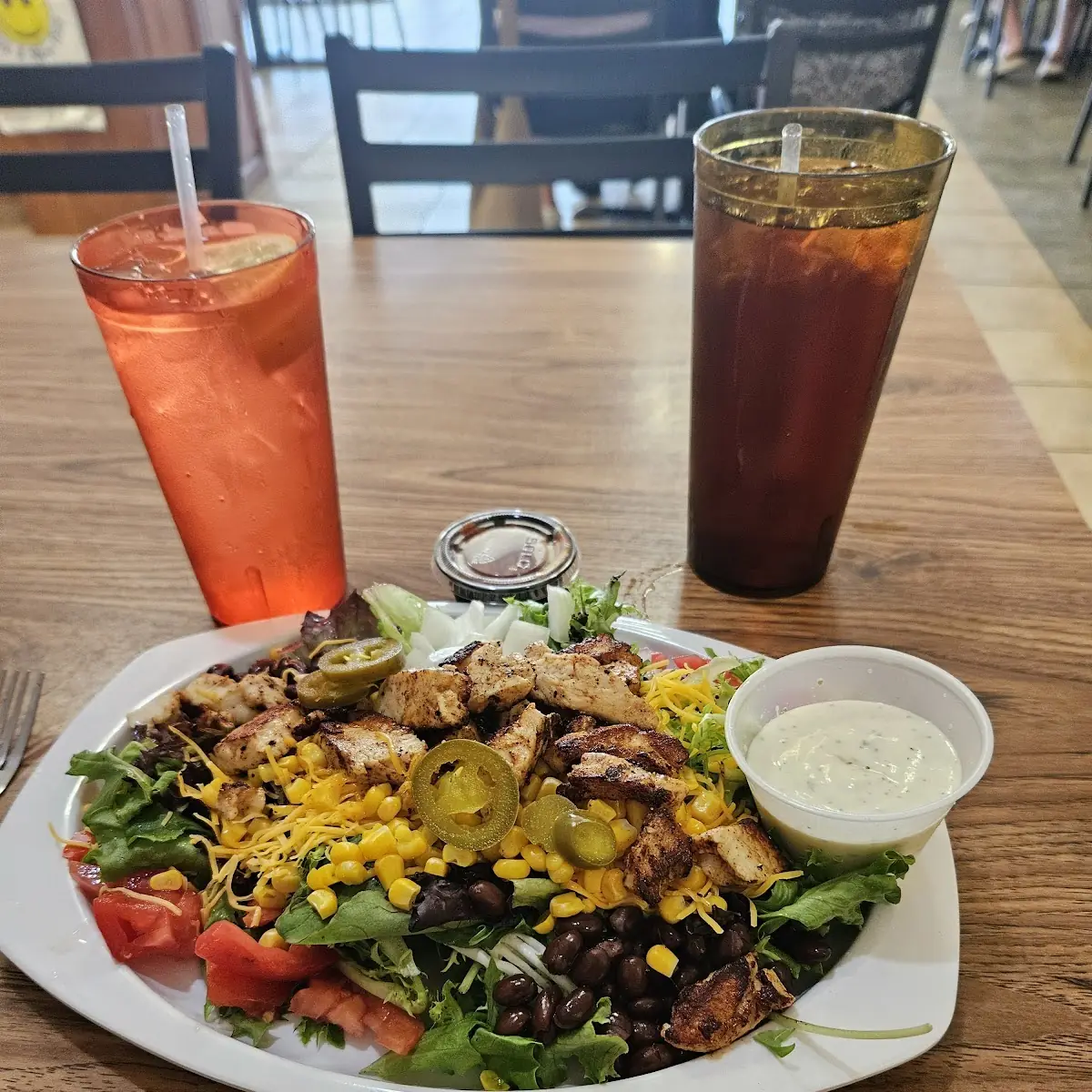Grilled Chicken Taco Salad