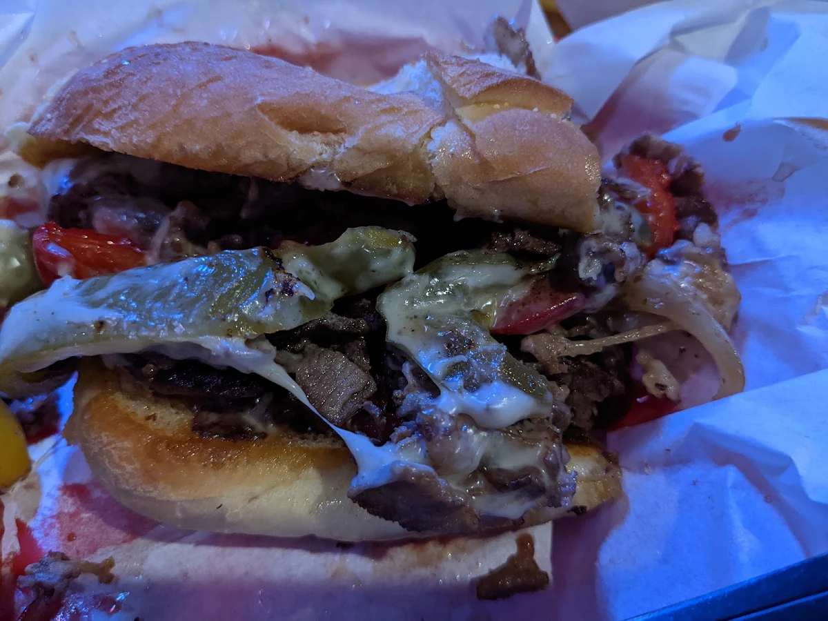 Philly Cheesesteak Sandwich