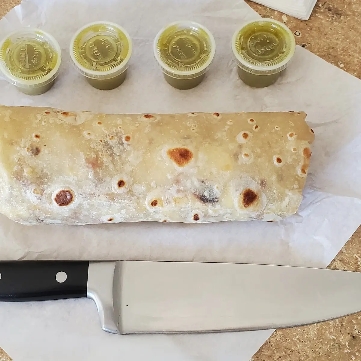 Chorizo Breakfast Burrito