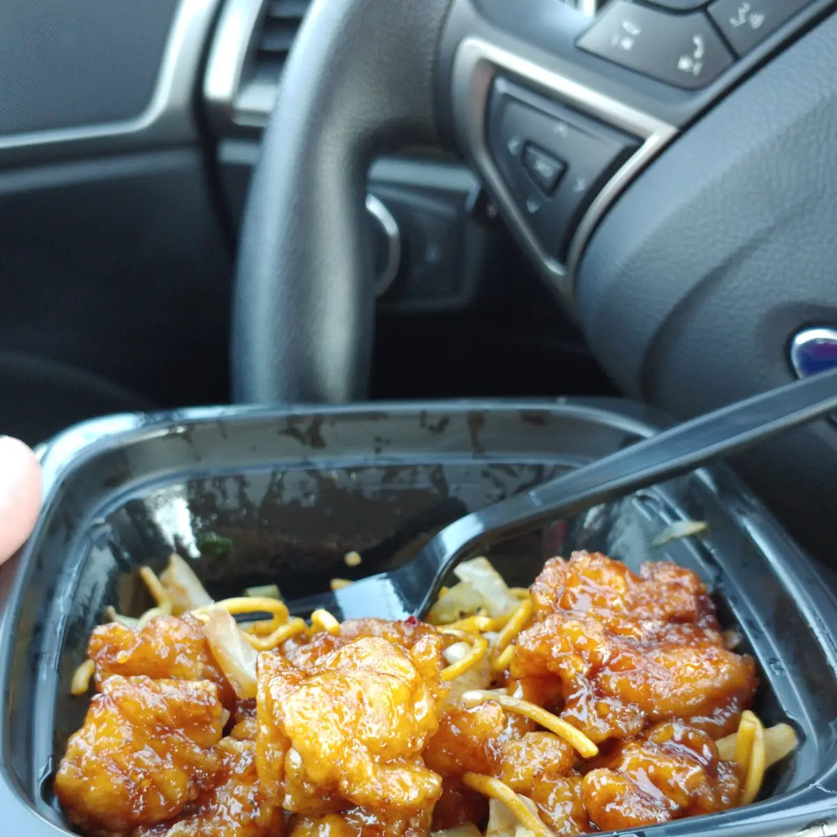 Orange Chicken Chow Mein