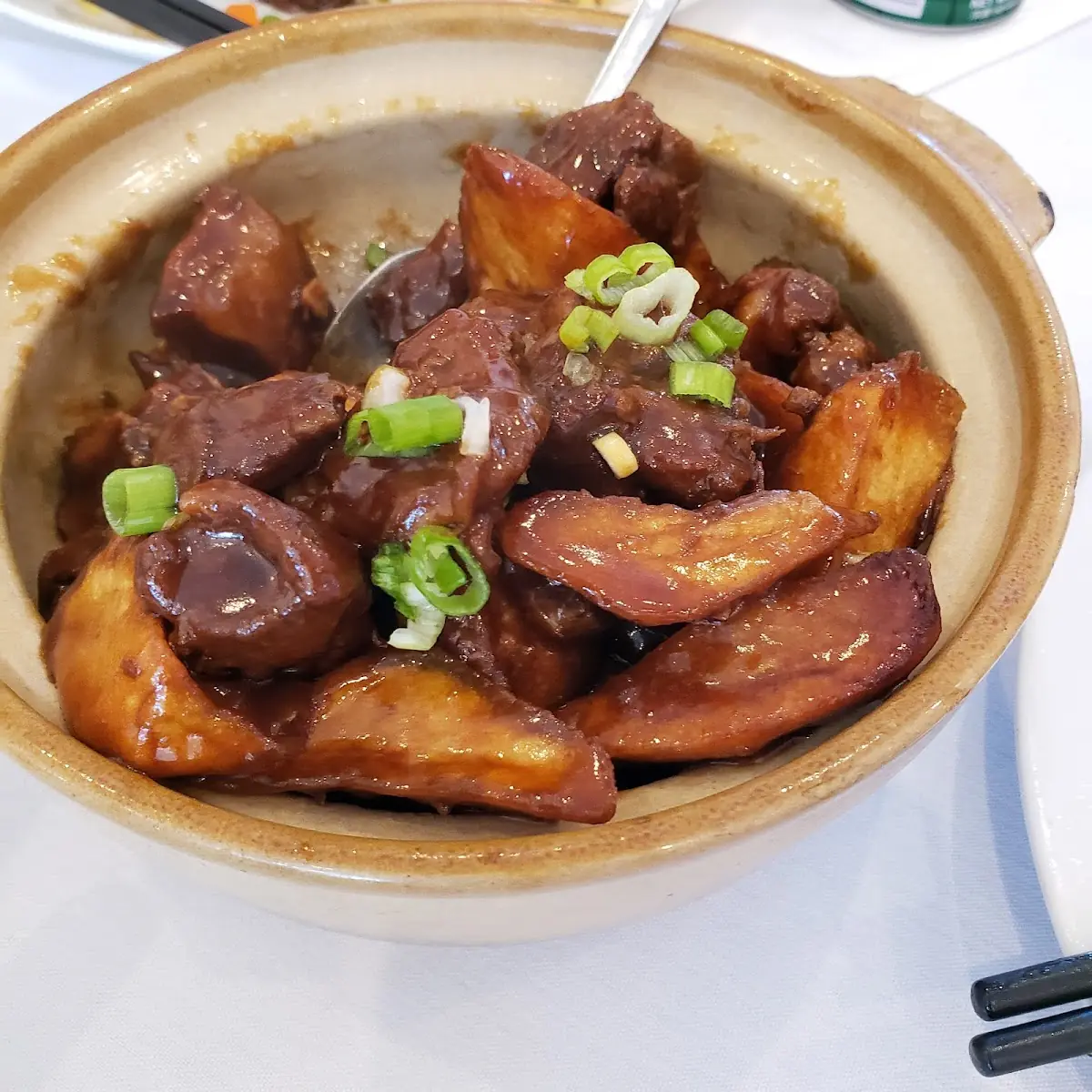 Stewed Pork Ribs with Potato