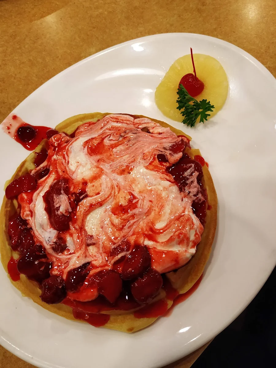 Strawberry Sundae Waffle