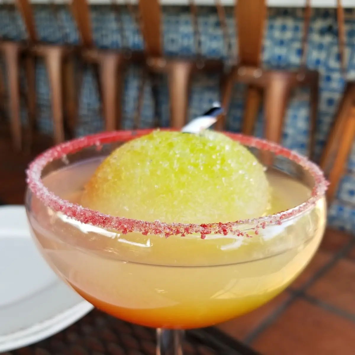 Snow Cone Margaritas - Mango Habanero