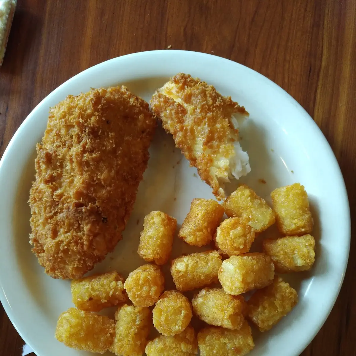 Fish N Chips w Tater Tots