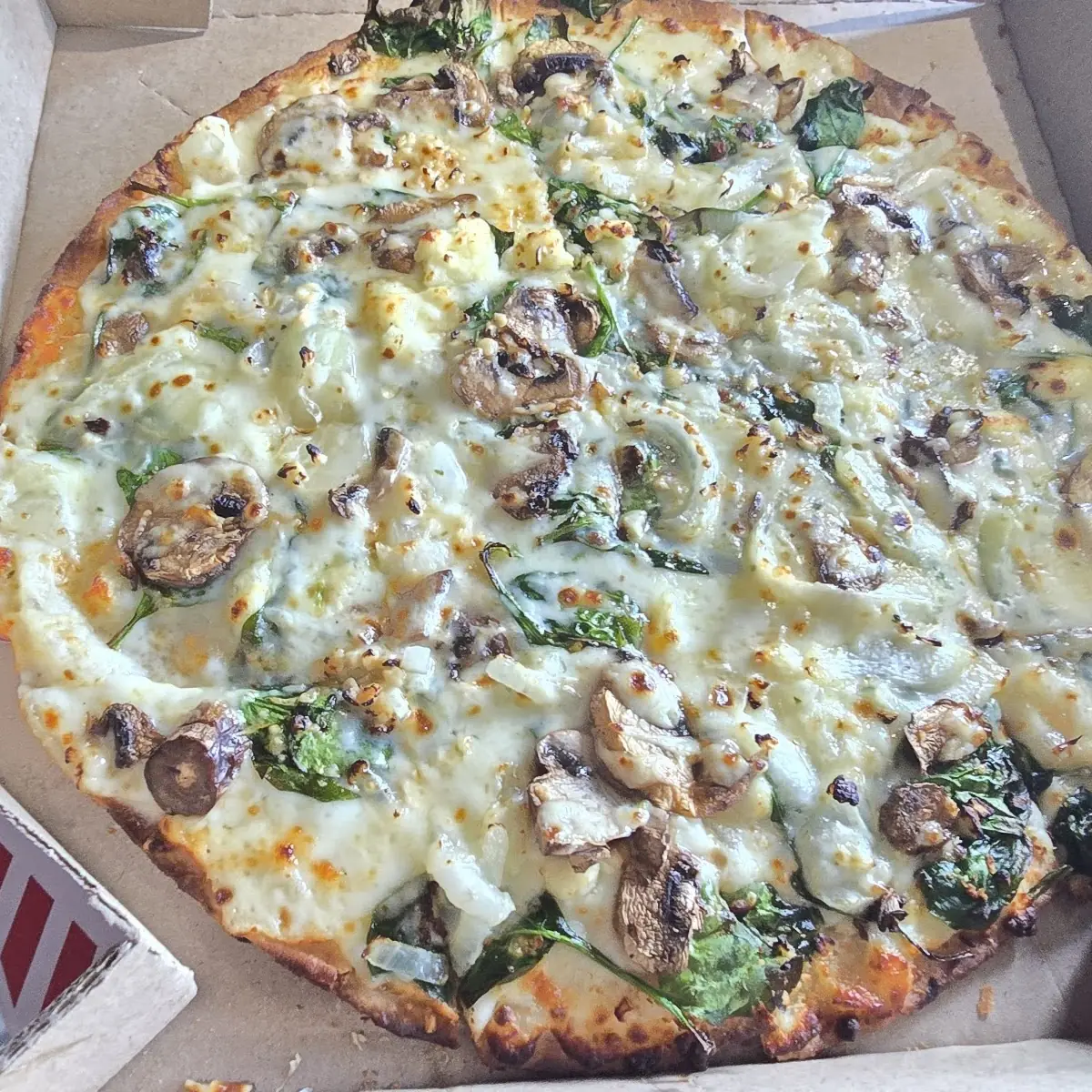 Thin Crust Personalized Pizza