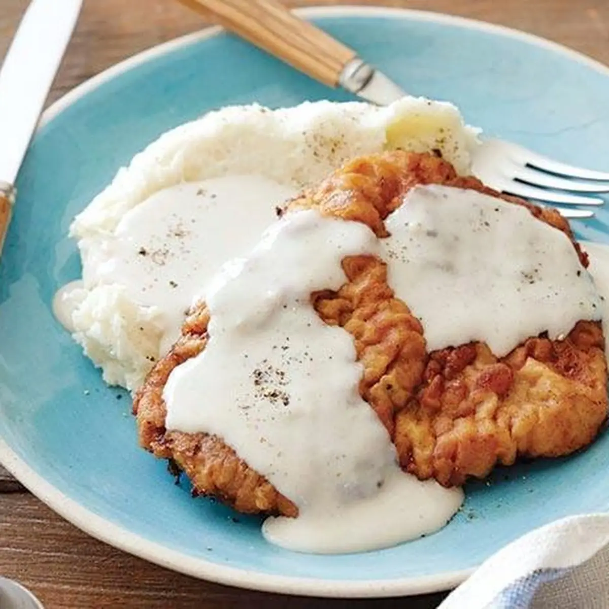 Country Fried Steak Breakfast Plate