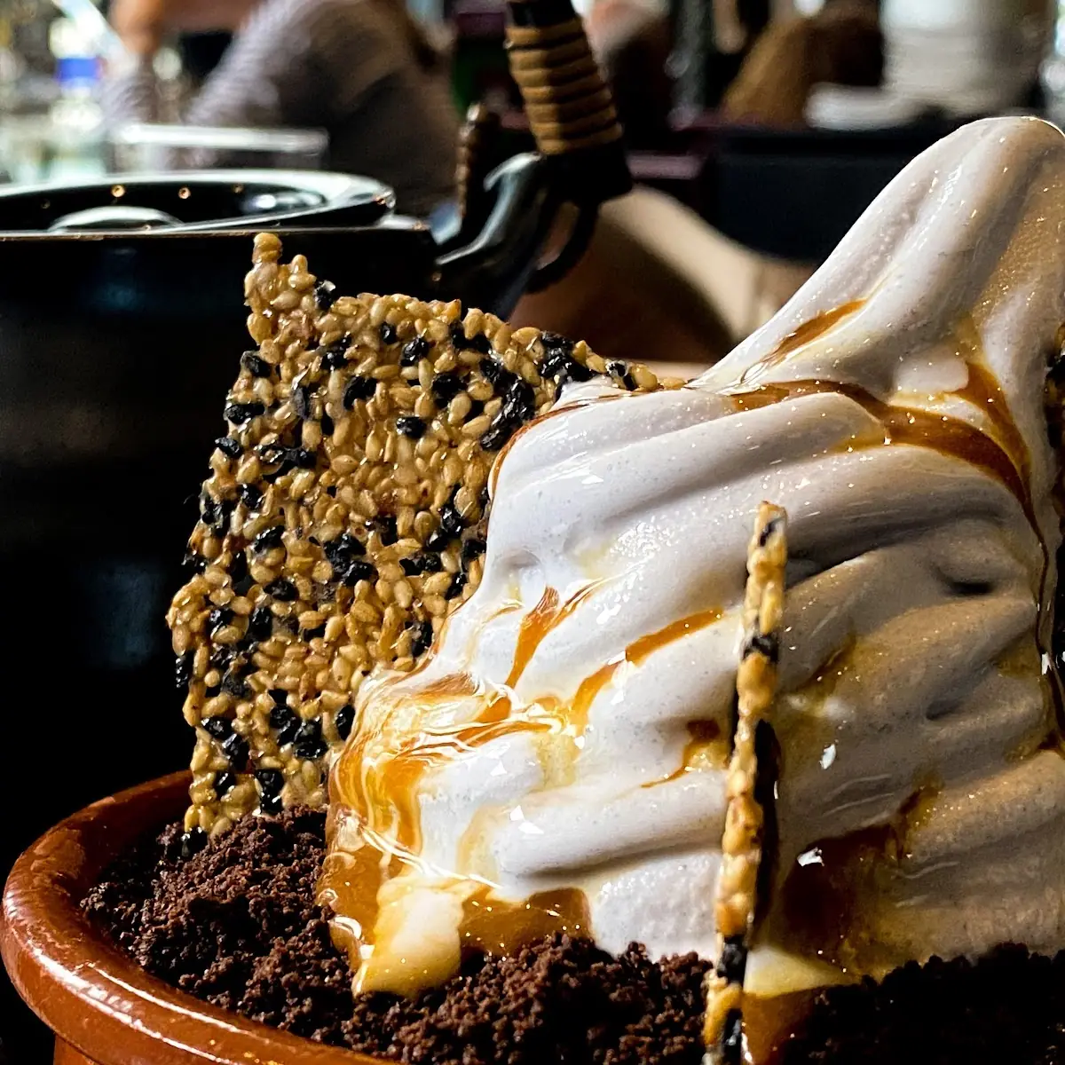 Miso Bread Pudding