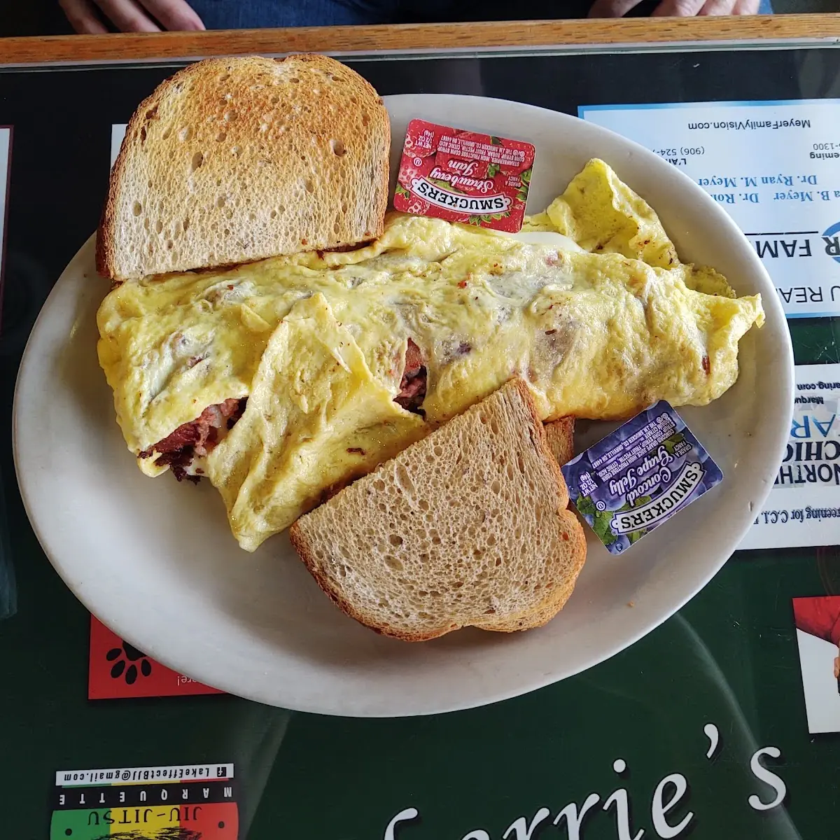 Corned Beef Omelette