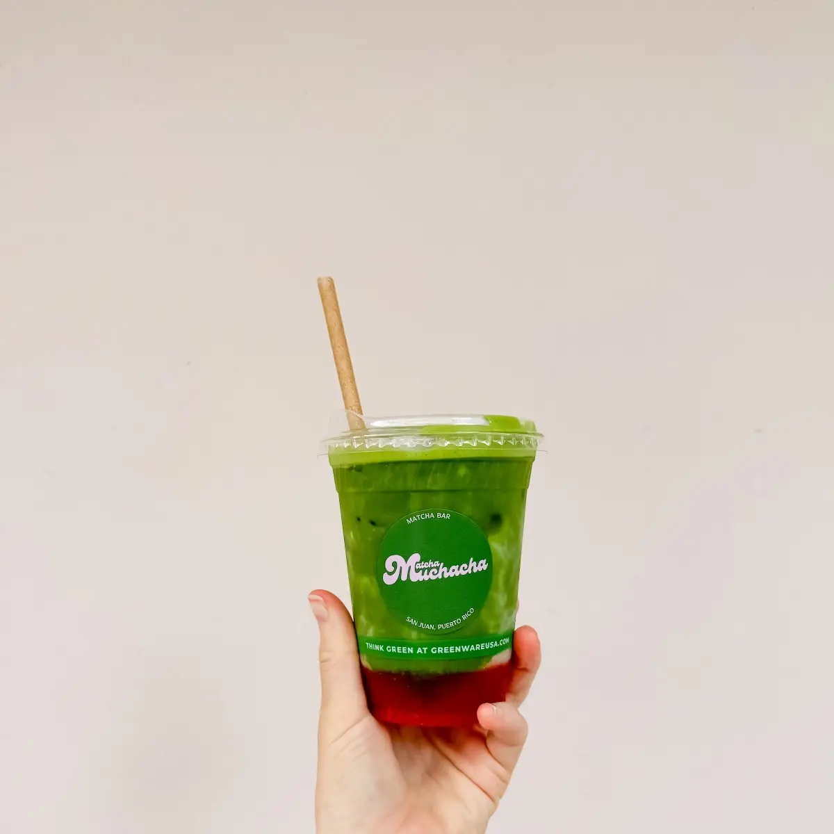 Strawberry Matcha Latte