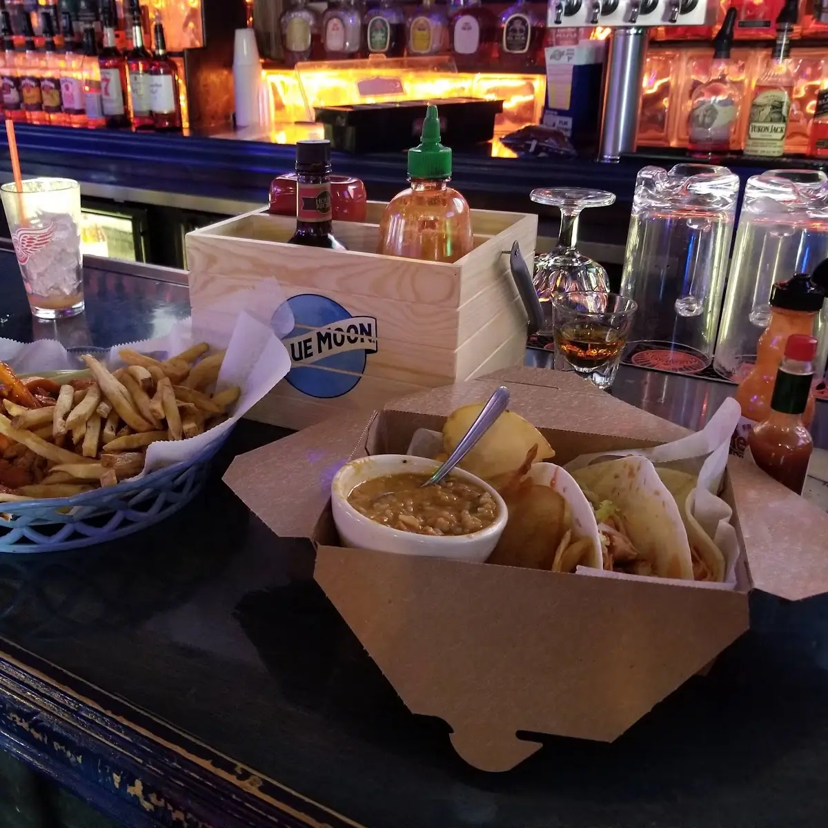 Wings and Fries & Tacos