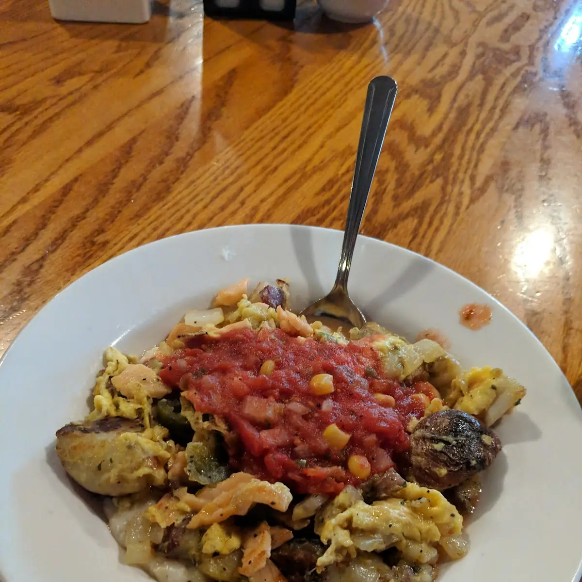Smoked Salmon Hash