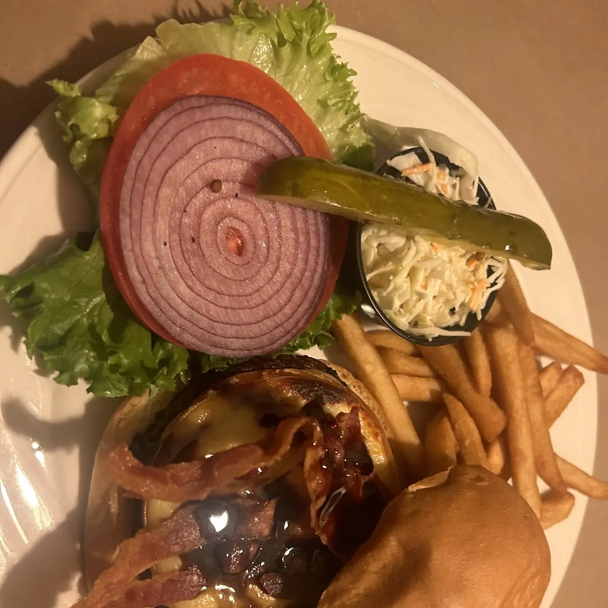 Bacon Cheeseburger Combo