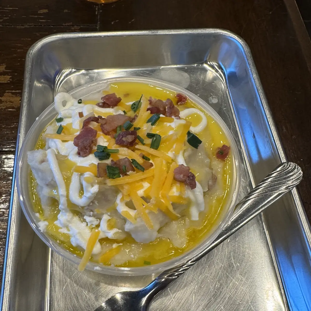 Twice Baked Mashed Potatoes