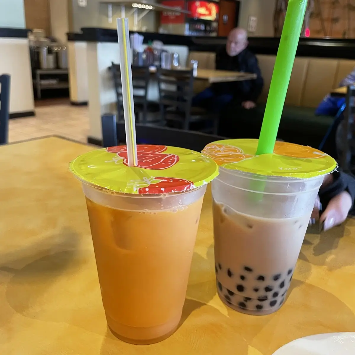 Avocado Smoothie with Boba