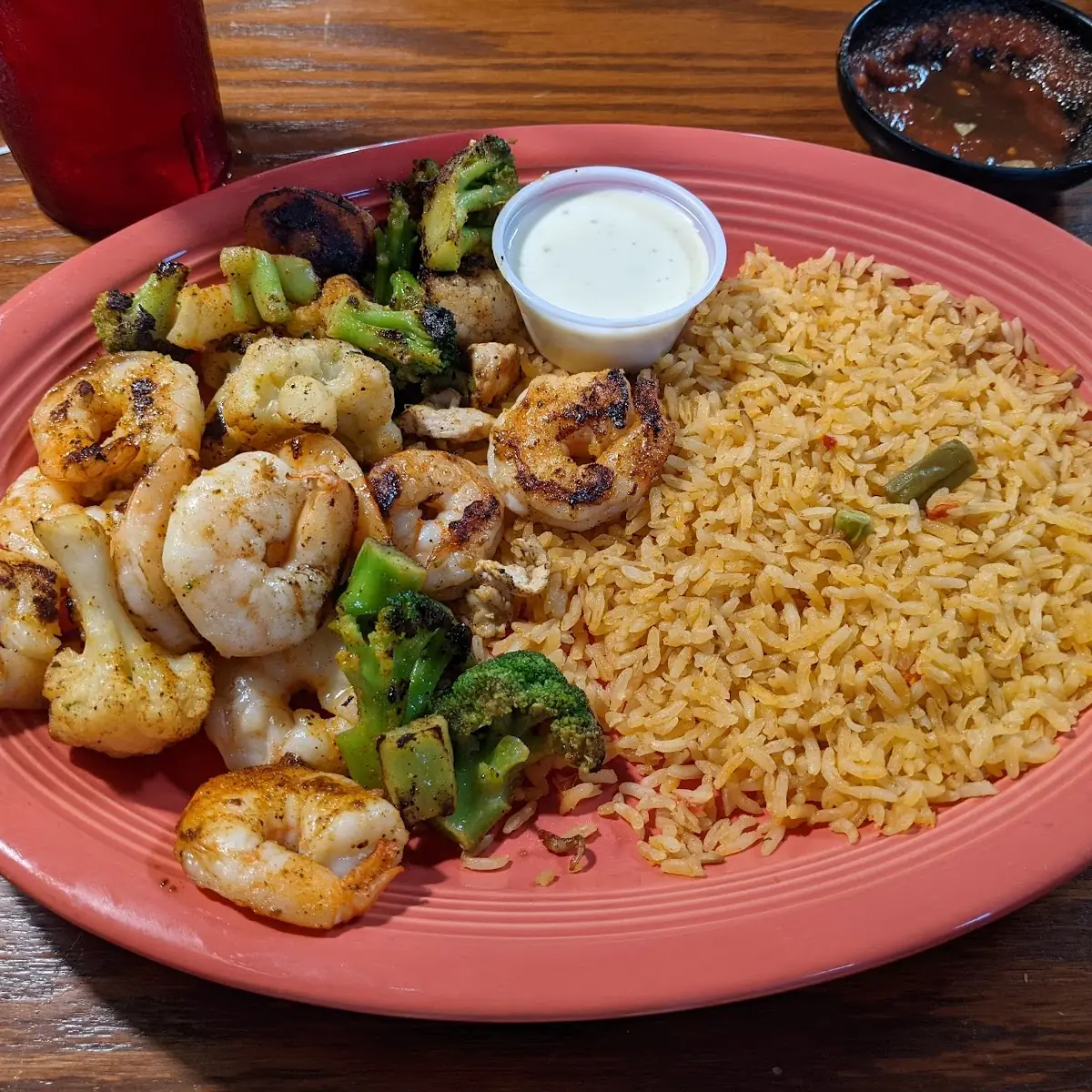 Fish Fillet and Shrimp