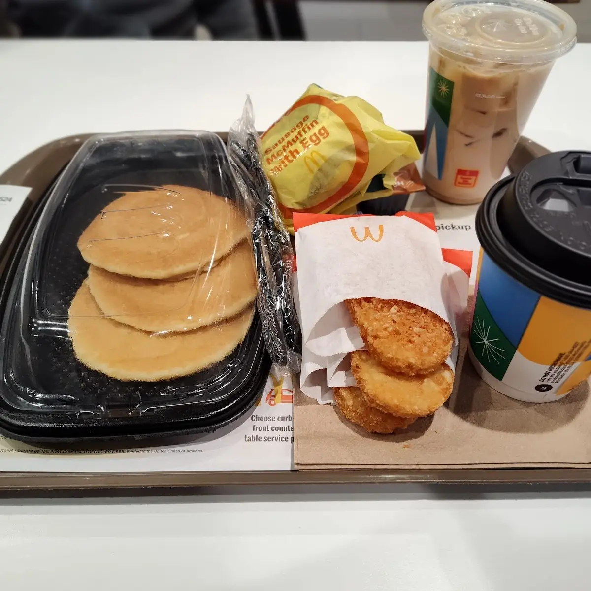 Pancakes Hash Browns