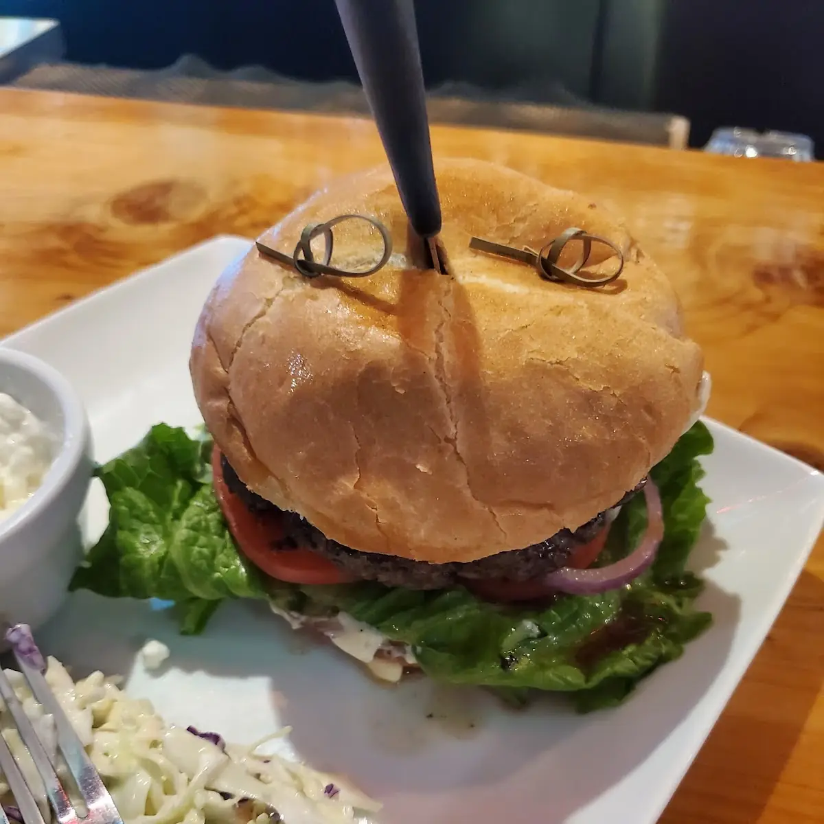 Mushroom Swiss Burger