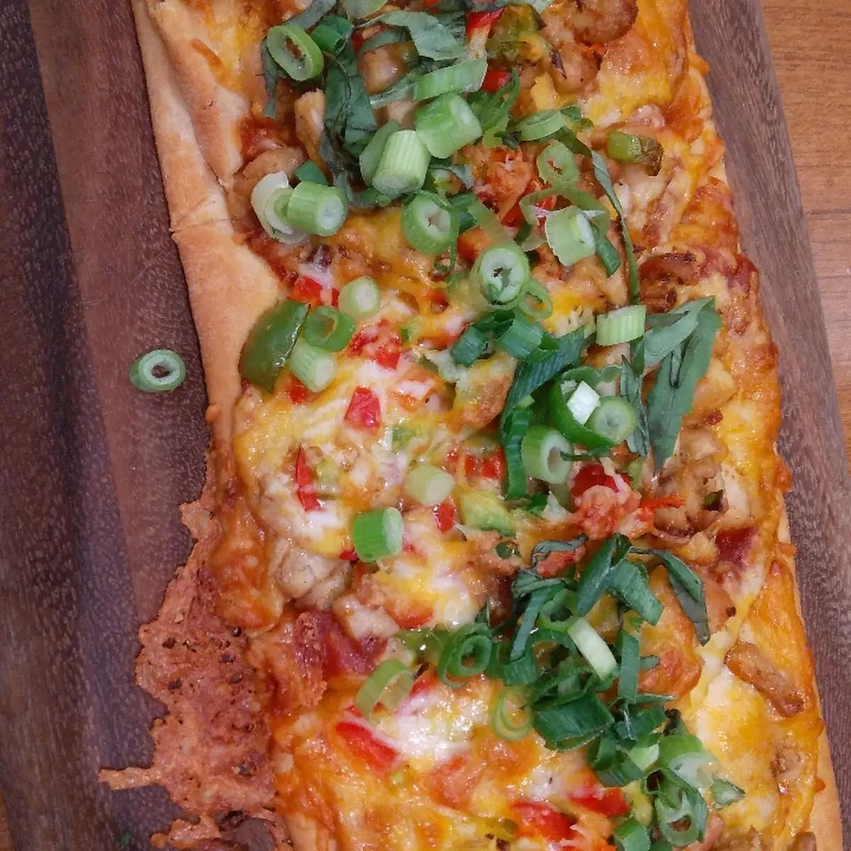BBQ Flatbread Pizza