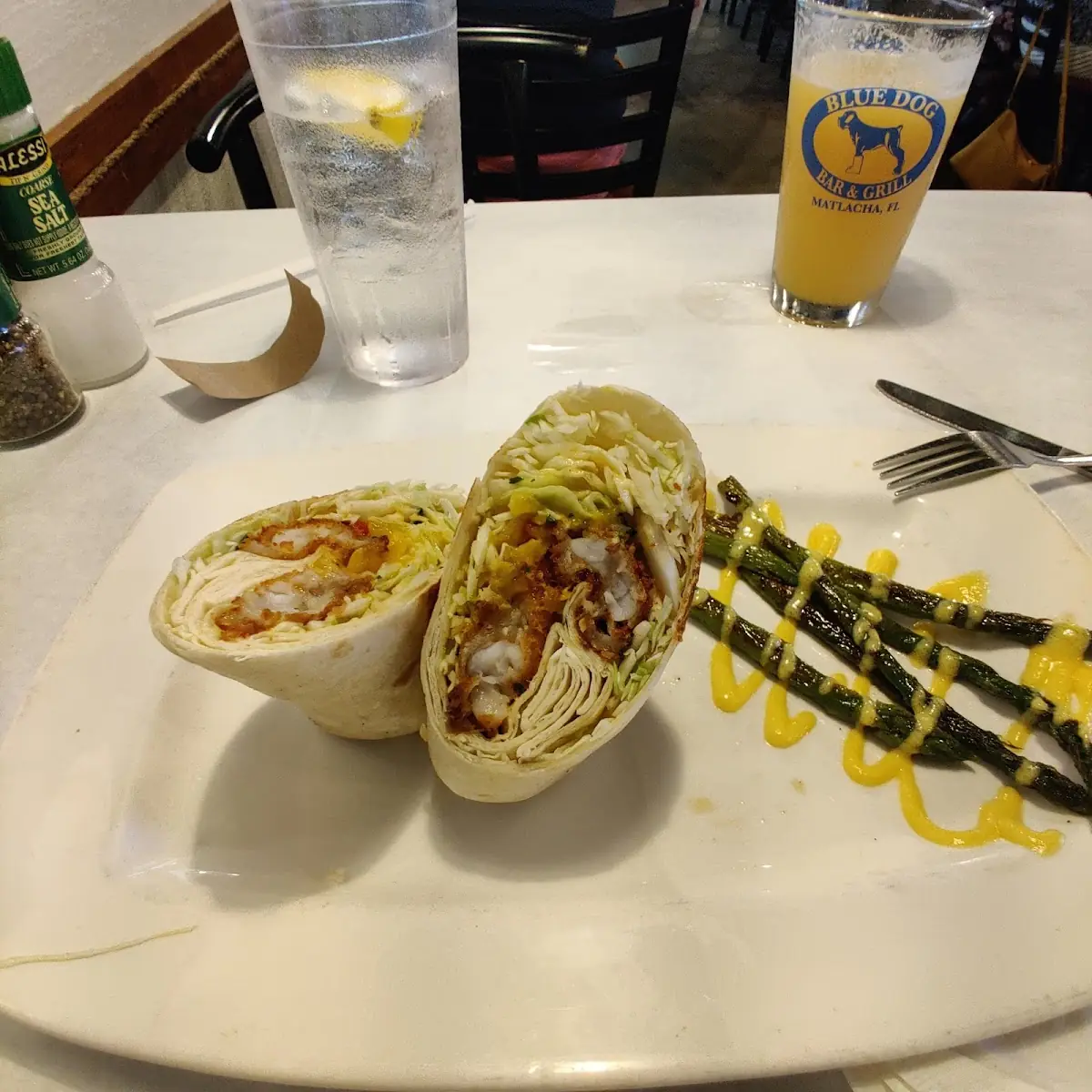 Coconut Shrimp Wrap