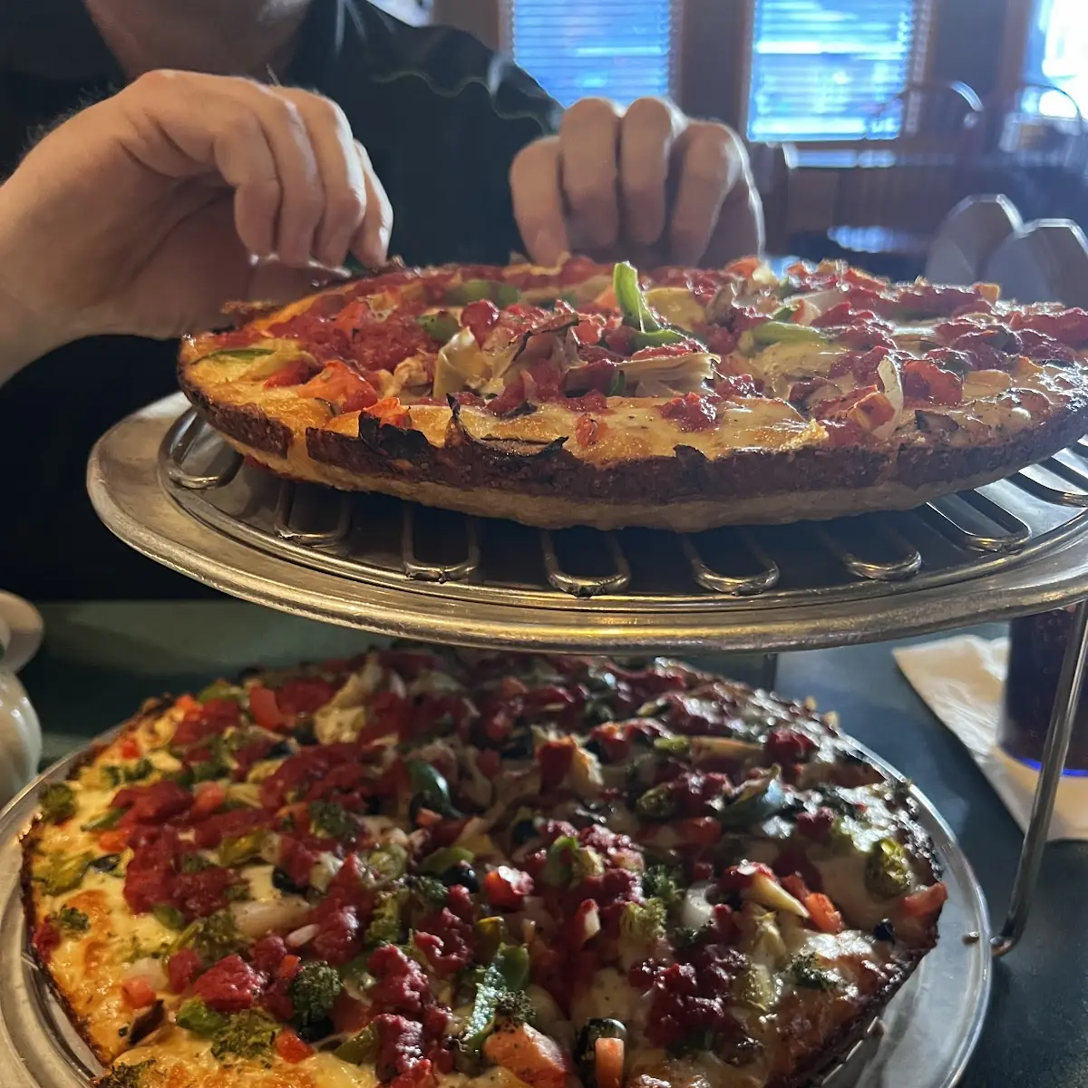 Chicken Pizza Detroit Style