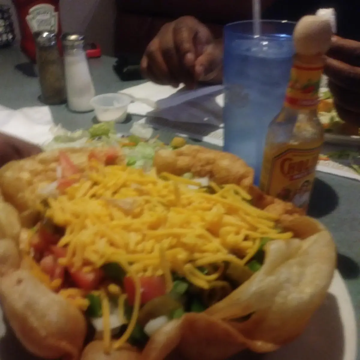 Taco Salad with Edible Bowl