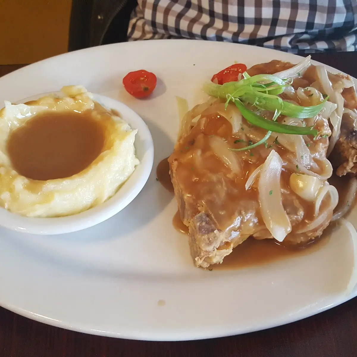 Open Faced Hot Roasted Turkey