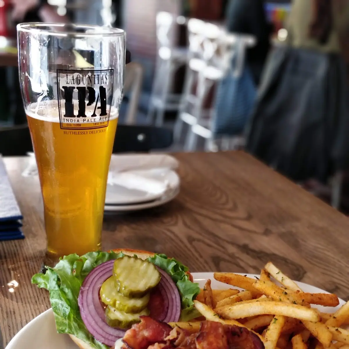 Sam Adams Burger