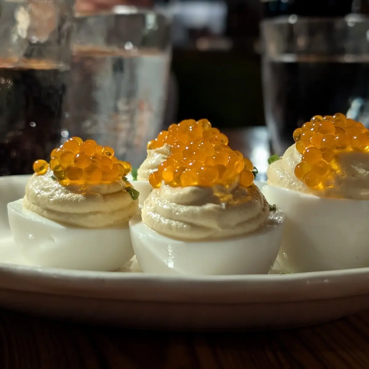 Deviled Eggs - Caviar