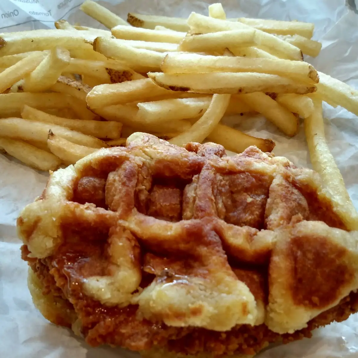 Chicken & Waffle Sandwich