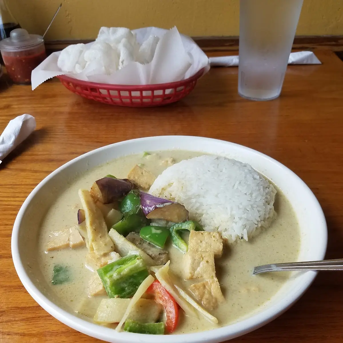 Green Curry Noodles