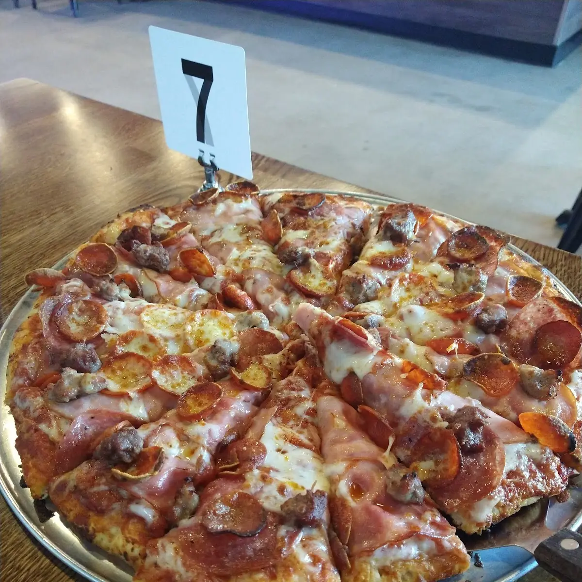 Meat Lovers Pie I Think They Call It Pikes Peak
