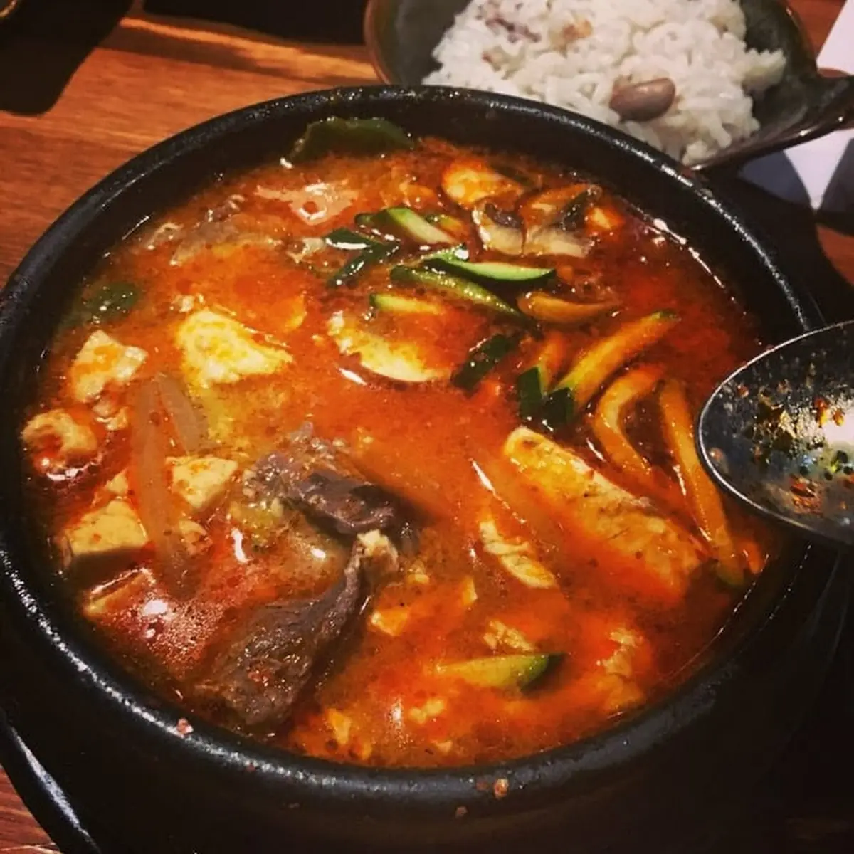 Tofu Seafood Soup