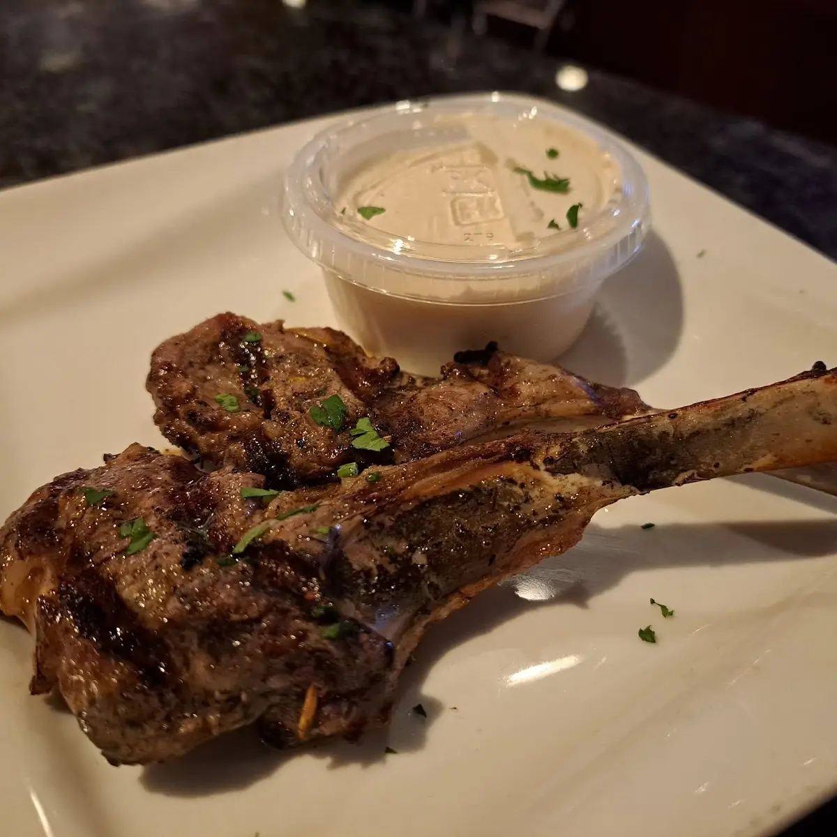 2 Lollipop Baby Lamb Chops
