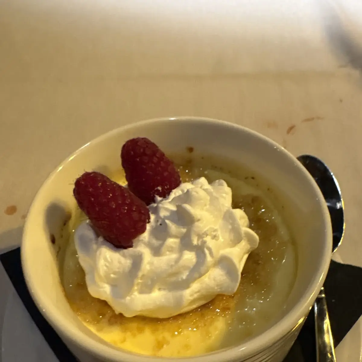 Seasonal Crème Brulee