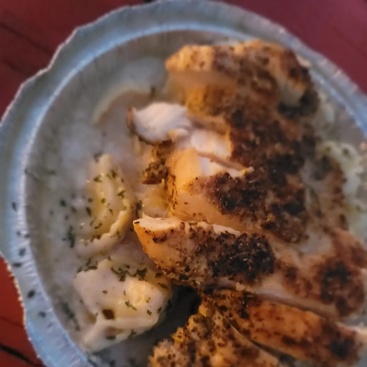 5 Cheese Tortellini Chicken Alfredo