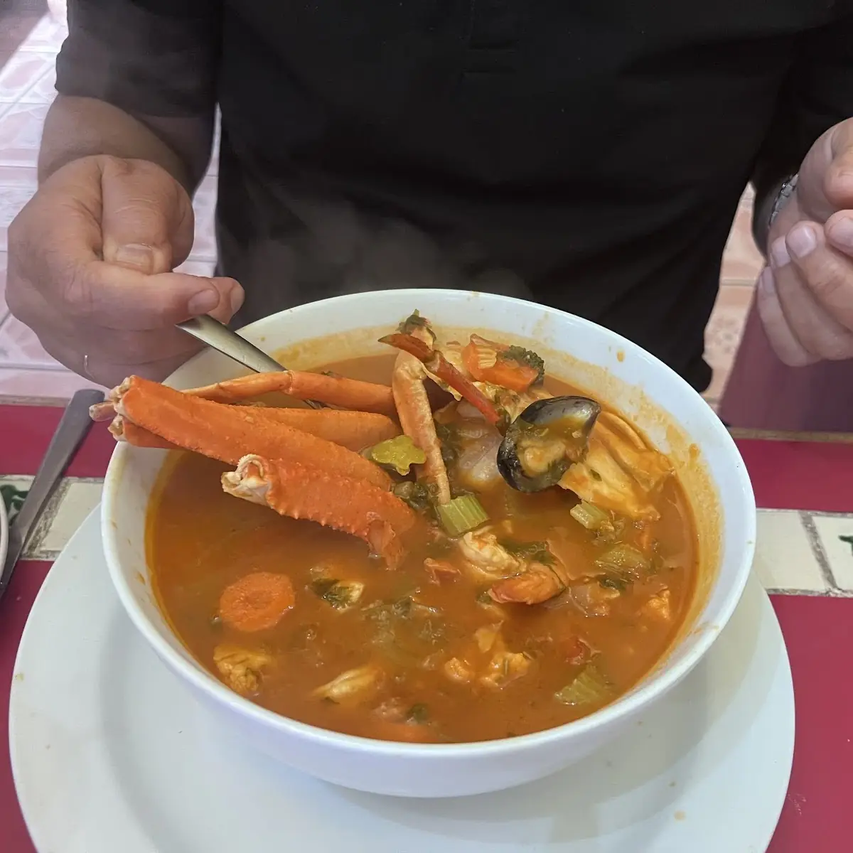 7 Mares Seafood Soup