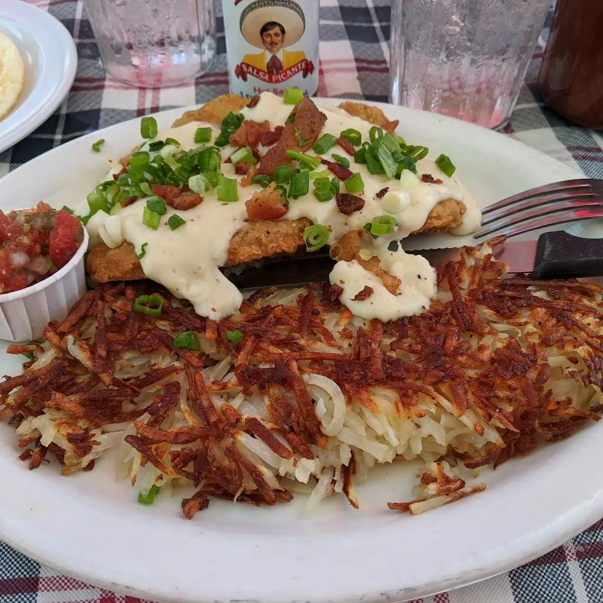 Chicken Fried Steak & Eggs