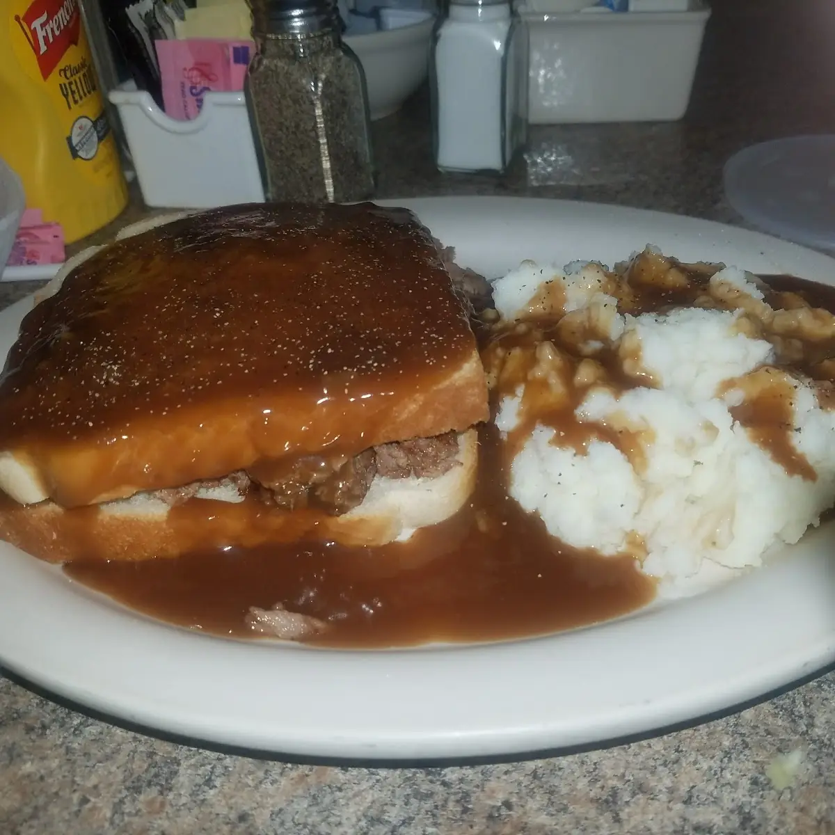 Hot Roast Beef Sandwich Platter