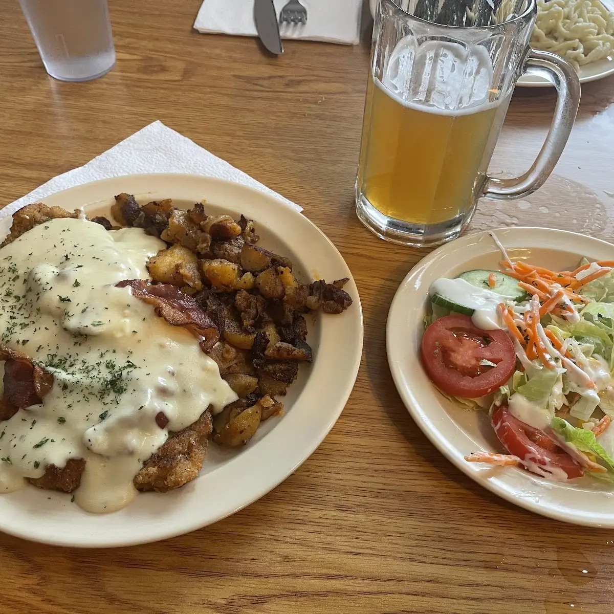 Schnitzel Wiener Style Without Sauce