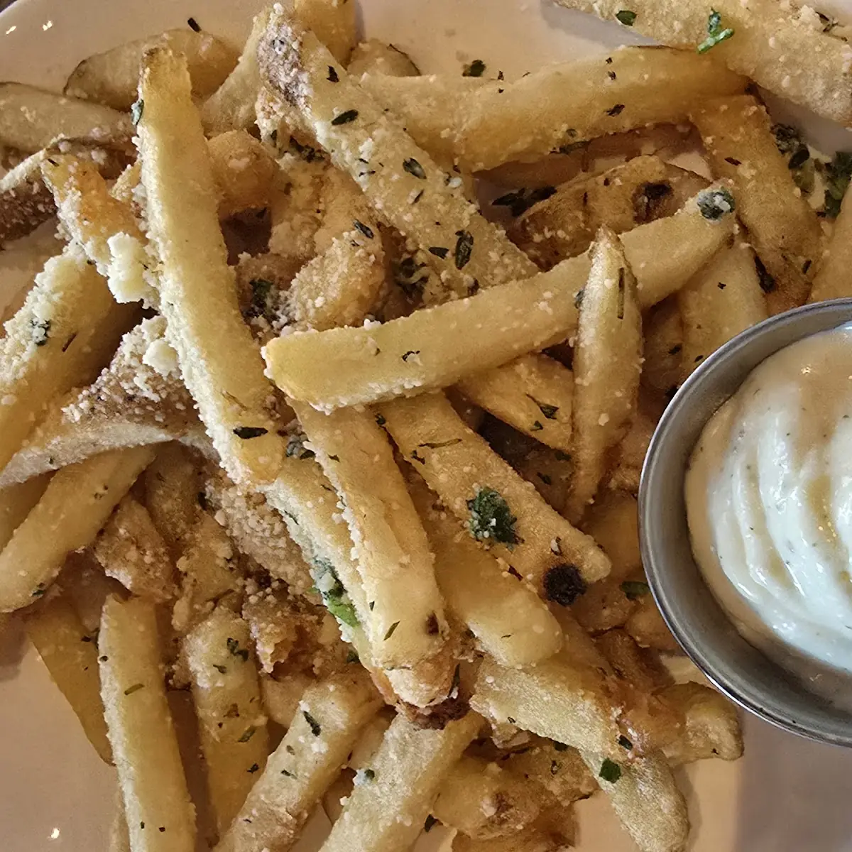 Garlic Truffle Parm Fries