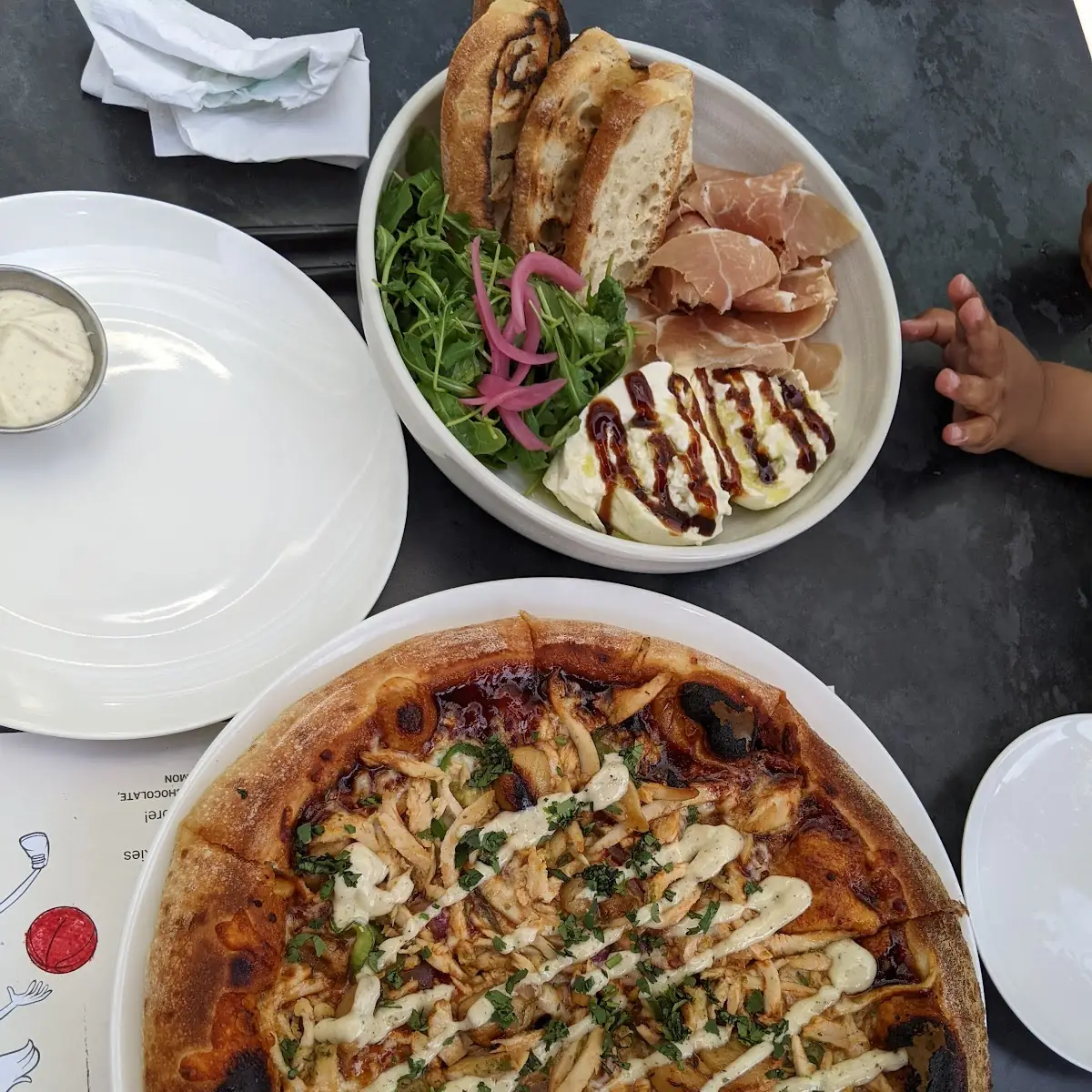 Pulled Chicken Pizza