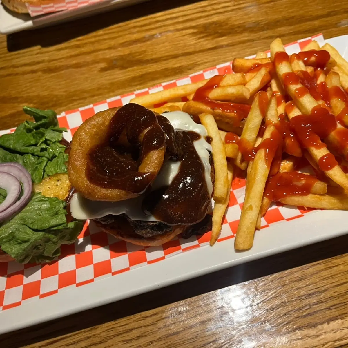 BBQ Sauce and Fries