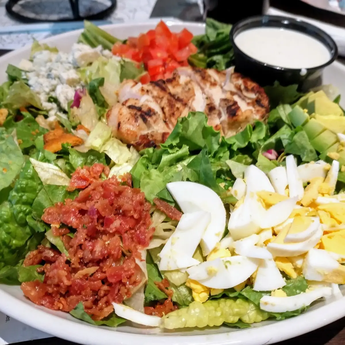 Cobb Salad with Homemade Ranch Dressing