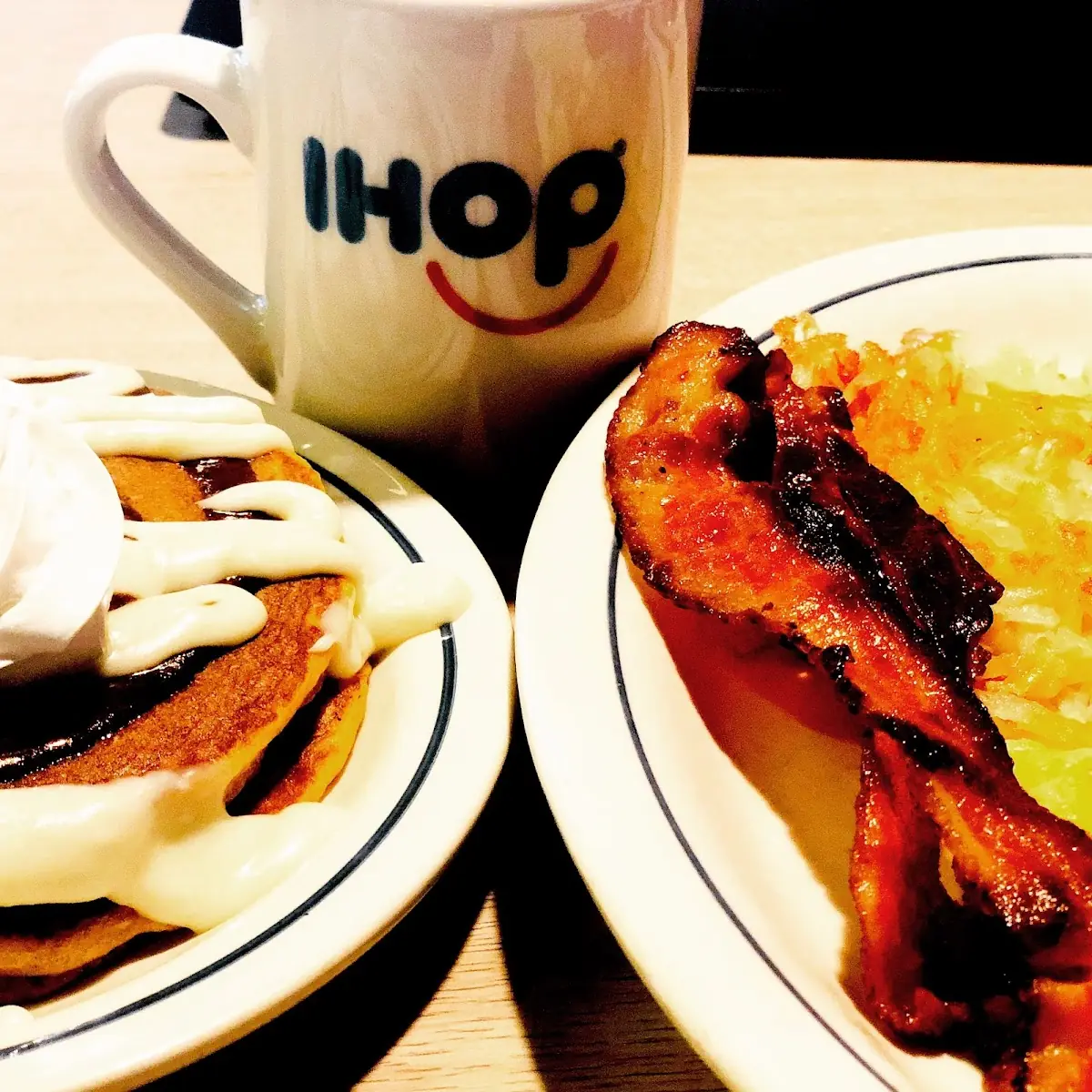 Tres Leches Pancake Combo