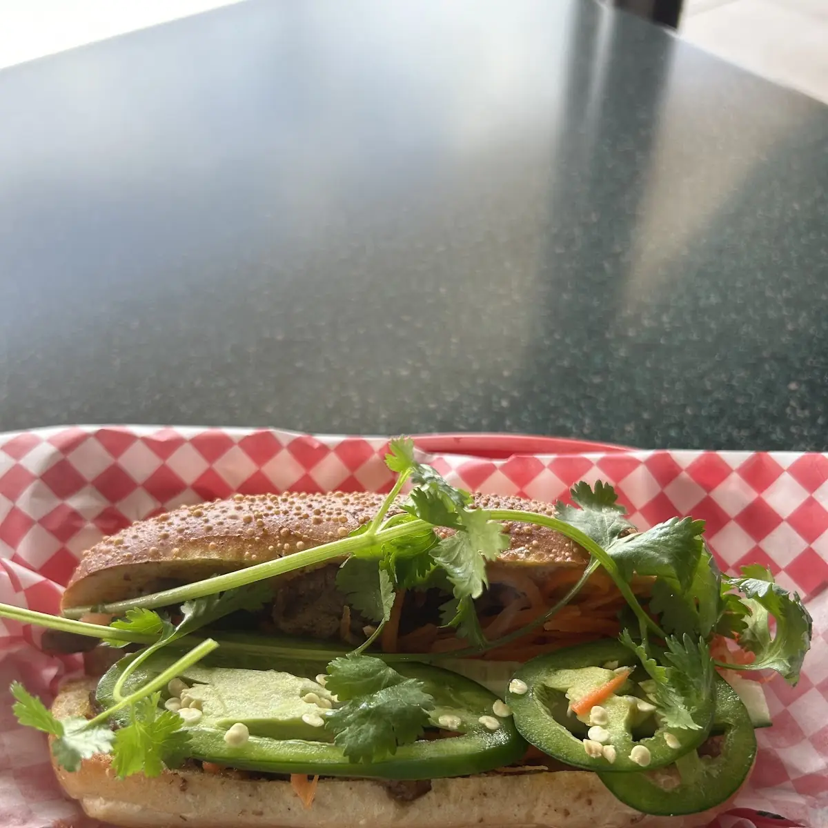 Banh MI GA Chicken Banh MI Sandwich