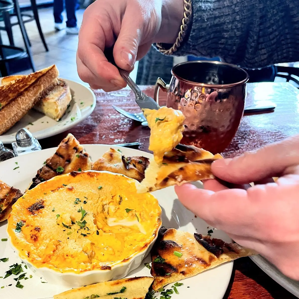 Roasted Red Crab Dip