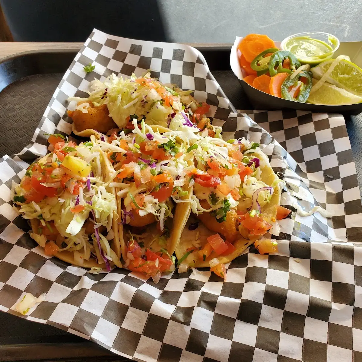 Tacos Empanizados De Camaron