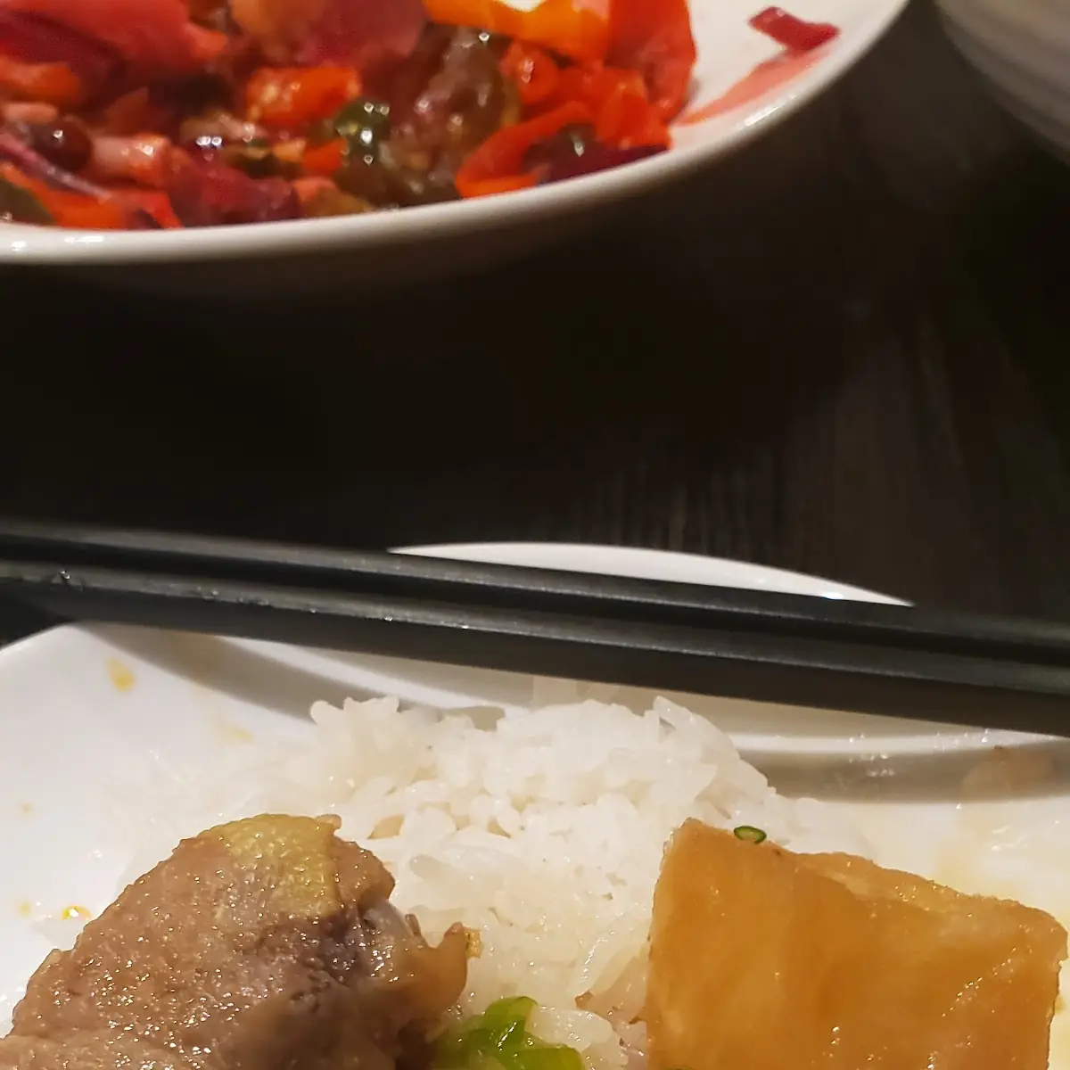 Beef Tendon over Rice